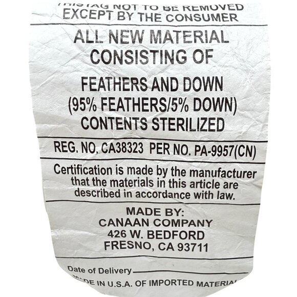 Decorative Throw Pillow 20" Feather Down Cream Shades of Gray Abstract Animal - Picture 7 of 8